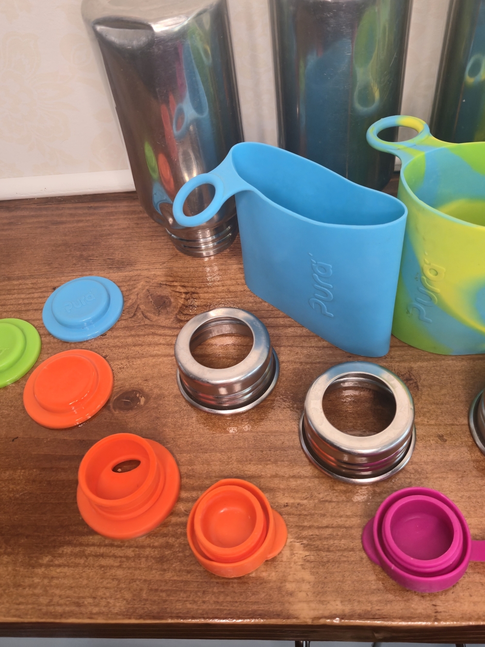 Pura Stainless Steel Bottles - Picture 5 of 9